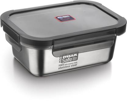 जोयो MaxSafe Microwave Safe SS Rectangle Container 2504 - 1200 ML 1 कंटेनर लंच बॉक्स