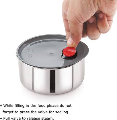 CELLO LUNCH PACKS -HOT EXPRESS 3 + PURO SPORTS 600 4 cello Lunch Box Hot Express | Insulated Lunch CarrierHygienic & odourless 3 Containers Plastic, Stainless Steel Office Lunch Box