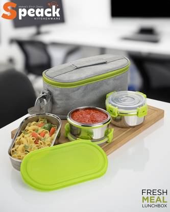 स्पीक Fresh Meal Office 3 कंटेनर लंच बॉक्स