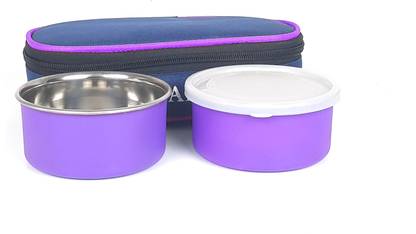 Zaib office, collage and school lunch box serries model1023609 2 Containers Lunch Box