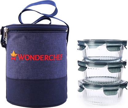 WONDERCHEF Verona Lunch Bag with 3 Containers Lunch Box