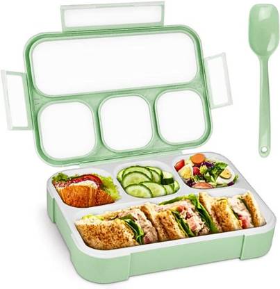Kunj Bihari Ji Craft TUG-890 4 Containers Lunch Box