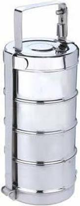 ANKUR Carrier type Lunch Box Easy to Carry 4 Containers Lunch Box