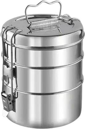Kavid lunch box_112 3 Containers Stainless Steel Office Lunch Box
