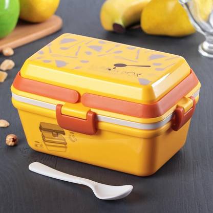 Super Toy Bento Box, 2 Compartments 1300ml Lunch Box for Kids and Adults 1 Containers Lunch Box