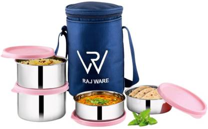 rajware galaxy 4 4 Containers Lunch Box