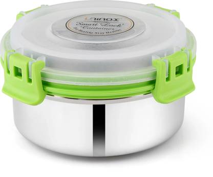 UNINOX Stainless steel lock n lock green color containers 425ml Set of 1 Containers Lunch Box
