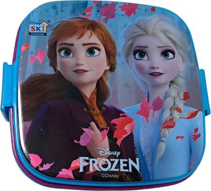 ANMOL'S SMILEY ski_lunchbox_disneyfrozen 2 Containers Lunch Box