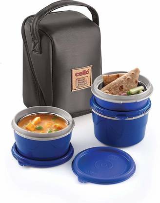 cello MF Micro (Blue) 3 Containers Lunch Box