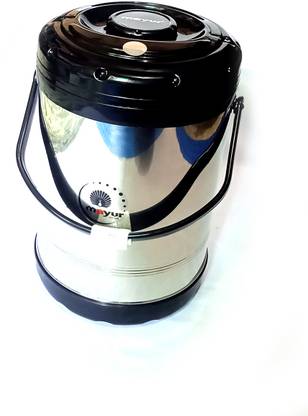 MAYUR Stainless Steel 5 Tiffin 5 Container 5 Containers Lunch Box