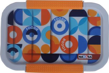 NAYASA Autobot Insulated 2 Containers Lunch Box