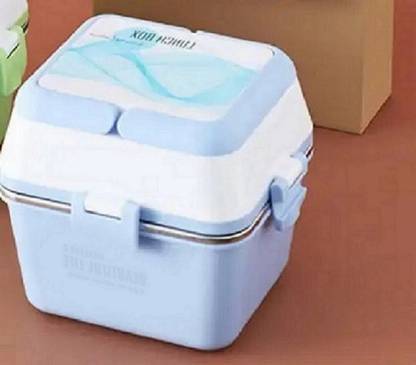 AKR BPA FREE LEAK PROOF STAINLESS STEEL SINGLE COMPARTMENT 1 CONTAINER LUNCH BOX 1 Containers Lunch Box