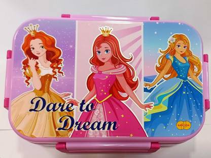 NAKODA STANLEY School Kids Steel Insulated Lunch Box with veg box and spoon PINK 1 Containers Lunch Box