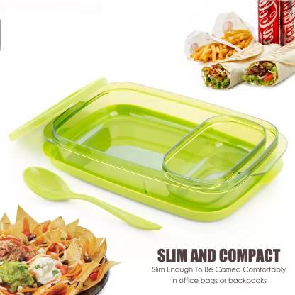 Homedmart Presents a heavy quality 2 Containers Lunch Box