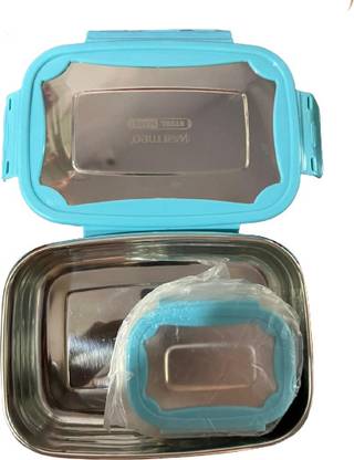 warmeo S 316 Inner steel 2 Containers Lunch Box