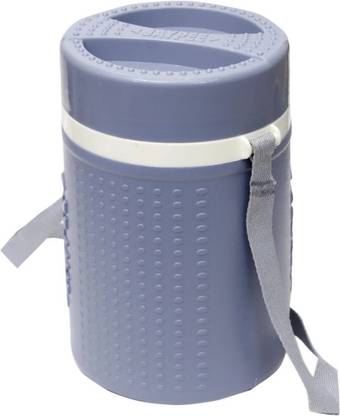 JAYPEE Homepack Carrier 4 Containers Stainless Steel Office Lunch Box