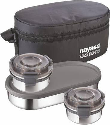 NAYASA Aua Duplex 3 Containers Lunch Box