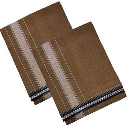 IAgriText Solid Brown Lungi