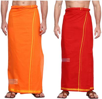 GOWRI TEX Woven Multicolor Lungi