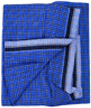 Dinesh Kumar Striped Blue Lungi