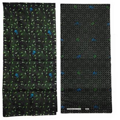 shershaan Printed Dark Green Lungi