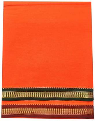 SHARVANI Solid Orange Lungi