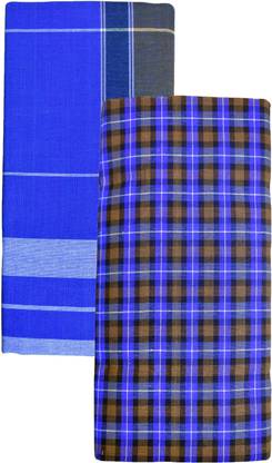 BlueMen Checkered Multicolor Lungi