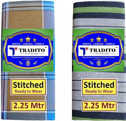 Tradito Checkered Multicolor Lungi