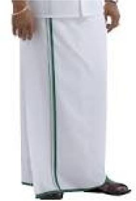 Ramaraj Solid White Lungi