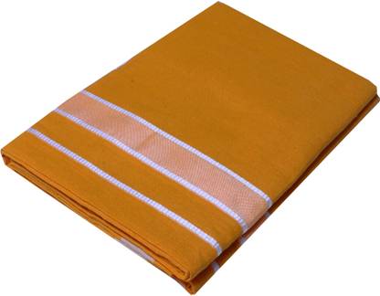 GOWRI TEX Striped Yellow Lungi