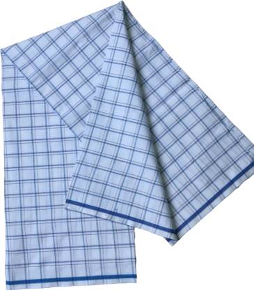 Silkwire Checkered White Lungi