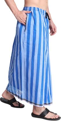 GOWRI TEX Checkered Multicolor Lungi