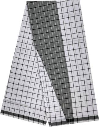 ISMAIL Checkered White Lungi