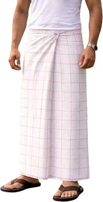 NXG Checkered Red Lungi
