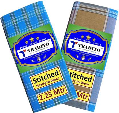 Tradito Checkered Multicolor Lungi