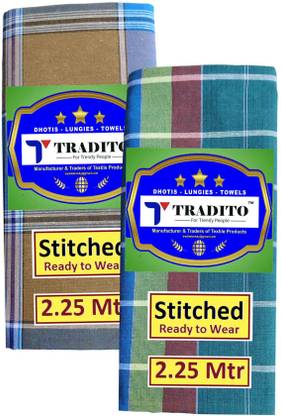Tradito Checkered Multicolor Lungi