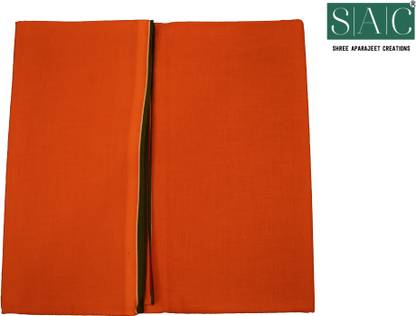 SAC SHREE APARAJEET CREATIONS Solid Orange Lungi