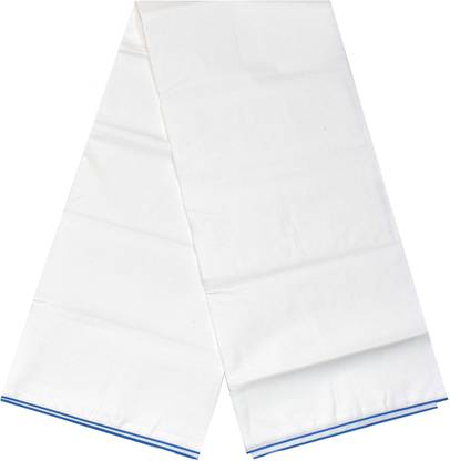 TUNI MANI Solid White Lungi