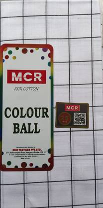 MCR Checkered White Lungi