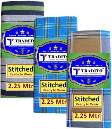 Tradito Checkered Multicolor Lungi
