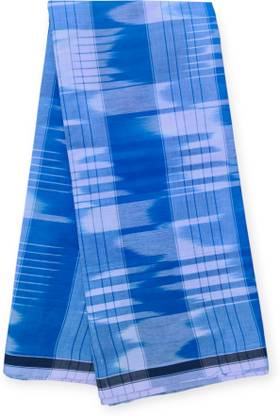 DARKBERRY Striped Blue Lungi
