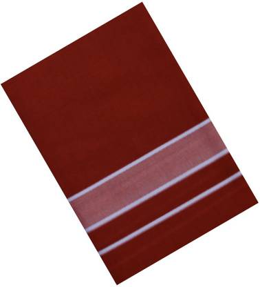 Priyam Self Design Maroon Lungi
