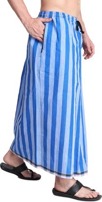 GOWRI TEX Checkered Multicolor Lungi