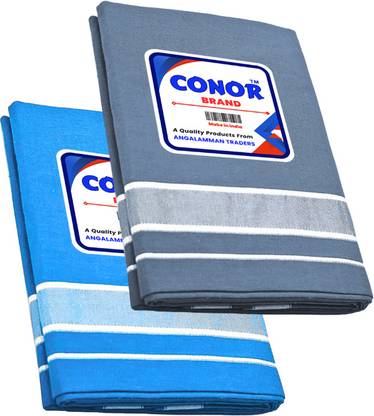 Conor Striped Blue Lungi