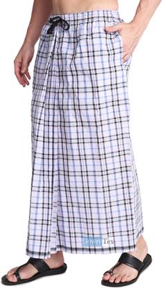 GOWRI TEX Checkered Multicolor Lungi