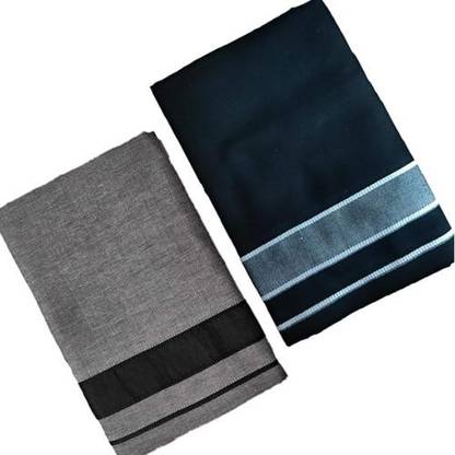 RVDP Striped Black Lungi