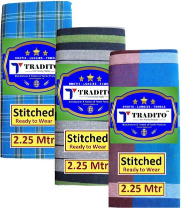 Tradito Checkered Multicolor Lungi