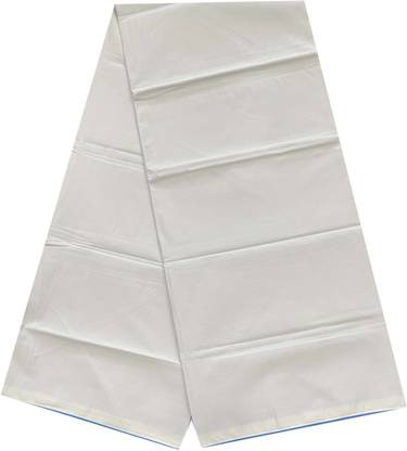 ISMAIL Solid White Lungi