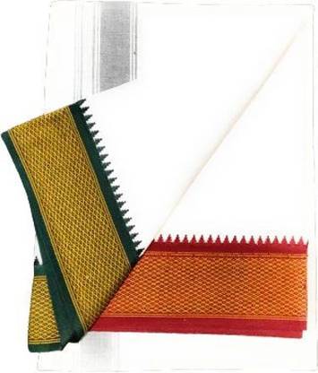 शेरशां सॉलिड सफेद लुंगी