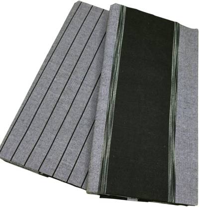 Pasandida Bunkar Product Self Design Black, Grey Lungi